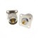 Разъём UHF-male (U-145 PL259) приборный фланец, крепление на 4 винта